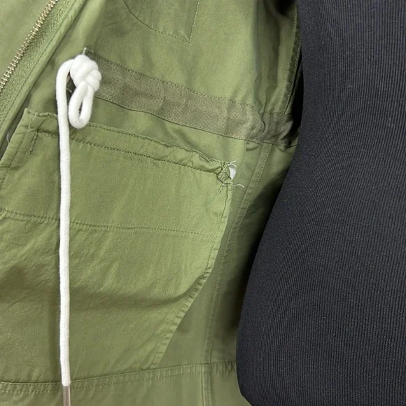 EVERLANE The Modern Utility Jacket in Green XS - Picture 6 of 12